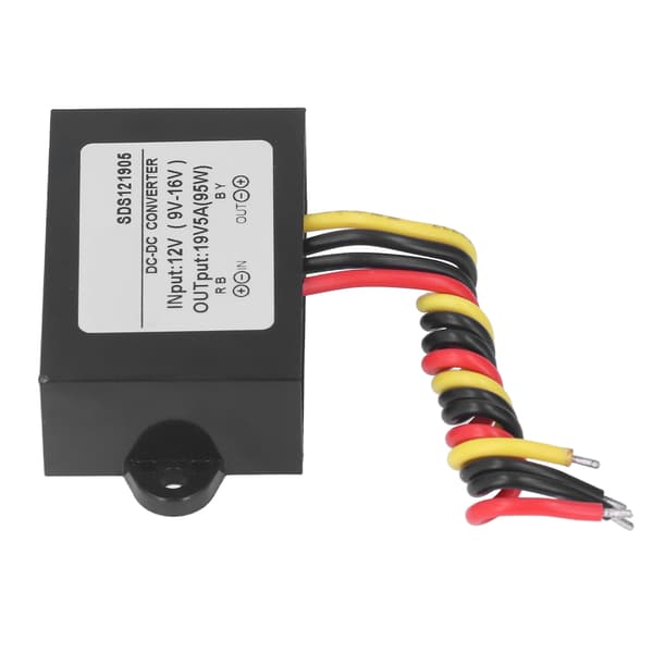 Boost Converter DC 12V til DC 19V Vanntett Step Up Adapter Tilbehør for Strømforsyning