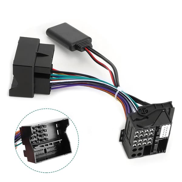 Bil Bluetooth Radiomodul Aux Kabeladapter Passar för RCD510 300+ 310 RCD210