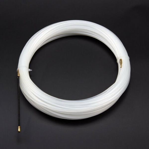 Nylon vægtråd elektriker tråder Netværkskabelføring Kabeltrækker Rørstanser 3 mm, (15m)