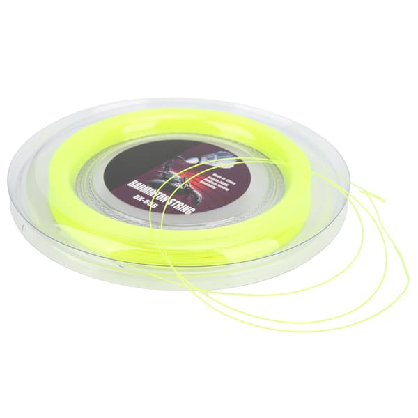 0,72 mm 200 m Badmintonracketsträngrulle Amatör Daglig Träning Fluorescerande Gul