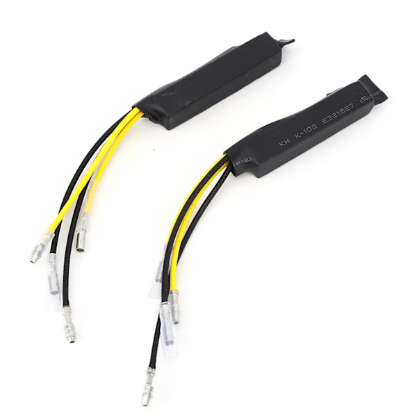 2 stk. DC12V 21W LED Modstand Dekoder Fejlfri Annullerer Ensidig Ledning til Motorcykel Blinklys