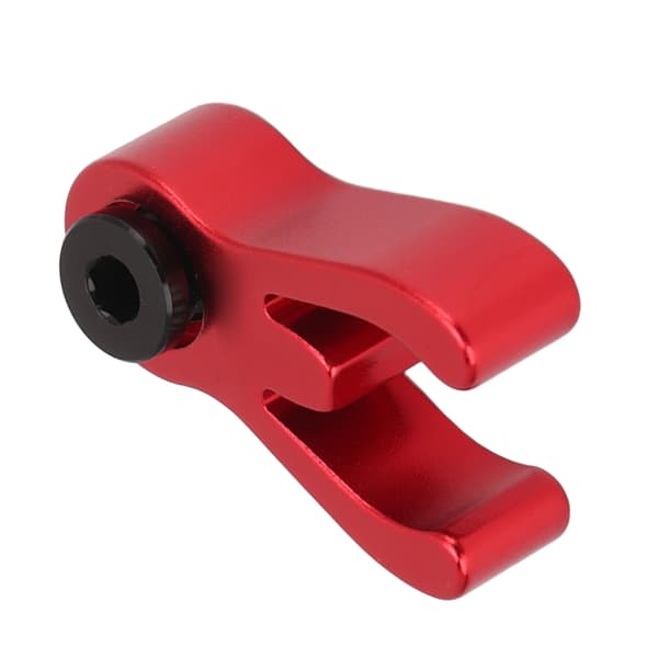 Sammenleggbar Sykkel Stem Catcher Aluminium Legering Frontrør Fikseringsspenne for Brompton 3sixty Rød