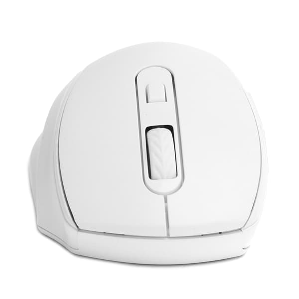 Trådlös 2.4G Ergonomisk Mus för Kontor Spelande Notebook Dator Tillbehör Vit