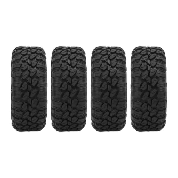 4 stk. RC-gummihjul 2,2 tommer støtdempende universelle crawler-hjul for Traxxas-biler