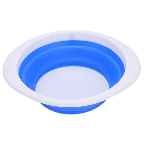 Bärbart Hopfällbart Diskbänk för Grönsaker Resehink Plast Gummi 23x20x7cm