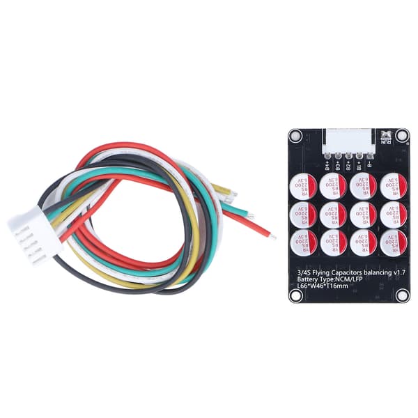 Universal 5A Batteri Aktiv Equalizer Celle Balancer Board til LTO LFP LPO NCM 3-4S
