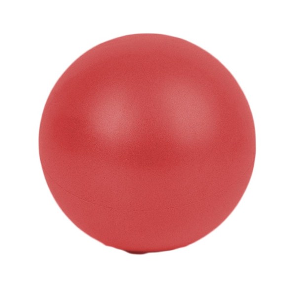 Liten boll för pilates, stabilitet boll mini yoga boll för kvinnor träning fitness fysioterapi Red