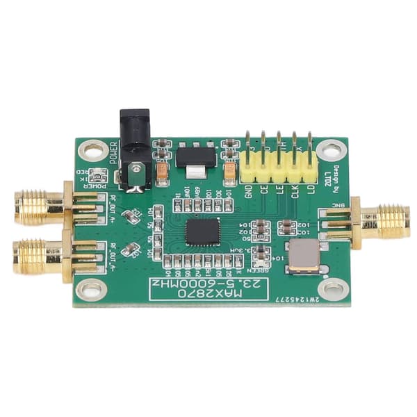 MAX2870 RF Signalgenerator Modul 23.5 til 6000 MHz USB 5V Strømforsyning
