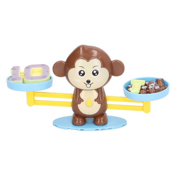 Monkey Scale Math Balance Game Pedagogisk leketøy for førskolebarn Gutter Jenter