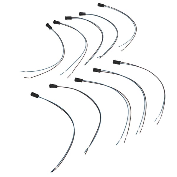 10-pak G4 LED-lampesokkel Silikone Halogenholder til MR16 MR11