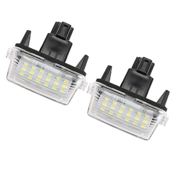1 Par LED Nummerplåtslampa Passar Toyota Corolla 2014