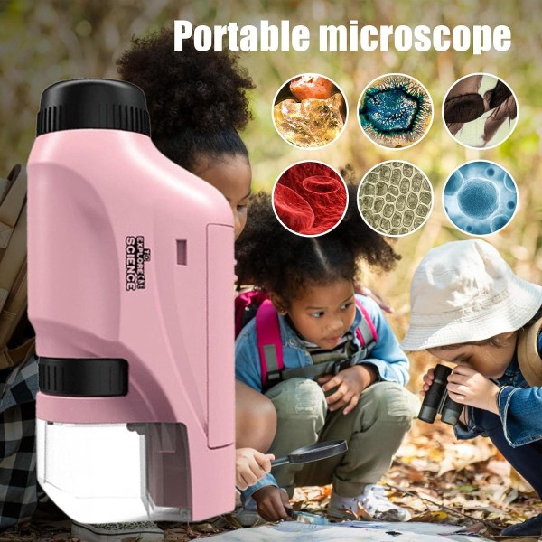 barns bärbara mikroskop Pink
