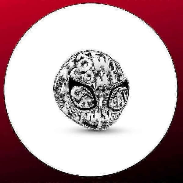 SpiderMan Mask Design Pave øredobber 925 Sterling Sølv Statement Smykker for Menn og Kvinner 5