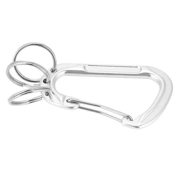 Karabinkrok i aluminiumslegering - Multifunksjonell D-spenne for utendørsaktiviteter
