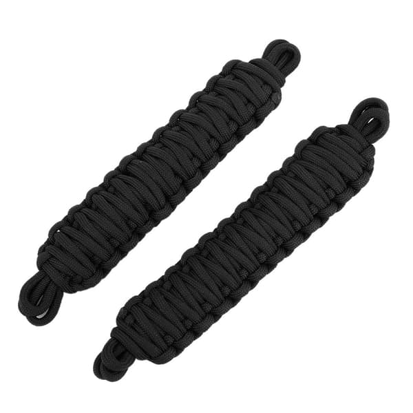 2 stk. bildørrestriksjonsstropp beskyttelse begrensende stropp passer til Jeep Wrangler TJ 1997-2006 Svart