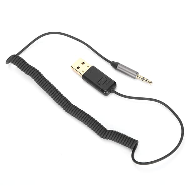 Bluetooth-sovitin Bluetooth-lähetin-vastaanotin 2-in-1 AUX Bluetooth-sovitin autoon