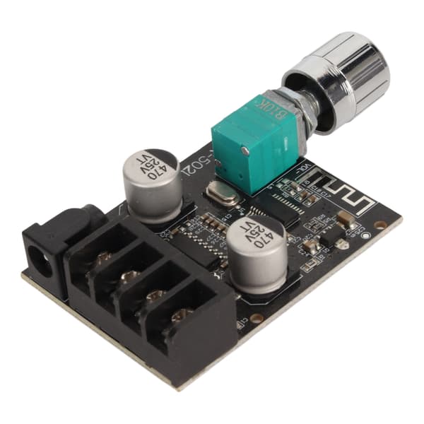 Mini Stereo Bluetooth 5.0 Dobbel Kanal Digital Effektforsterkerkortmodul