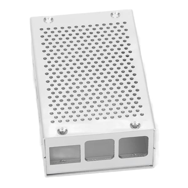 Skyddsfodral för Raspberry Pi-hölje i aluminiumlegering med kylfläkt