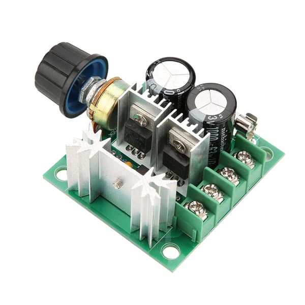 12V 40V 10A PWM DC Motor Hastighetsregulator Steglös Variabel Strömställarmodul