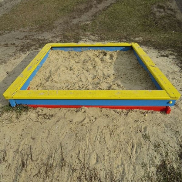 Sandkassecover Vandtæt støvtæt solskærm Sandbox Cover Grøn (150X150cm)