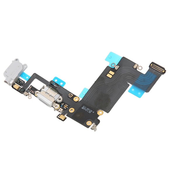iPhone 6S Plus Opladerport Modul USB Dock Connector Mikrofon Hovedtelefon Flex Kabel Grå