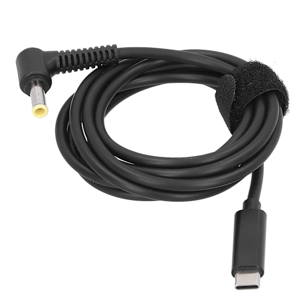 Type C Han til DC 5.0x1.0mm Han Strøm Opladningsadapterkabel til Laptop Notebook