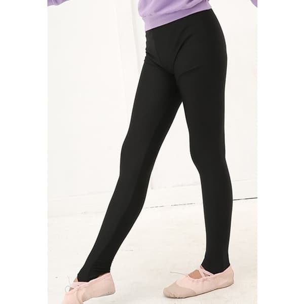 Børne Dansebukser Sort Elastisk Åndbar Atletisk Leggings til Drenge Piger Størrelse 140 85