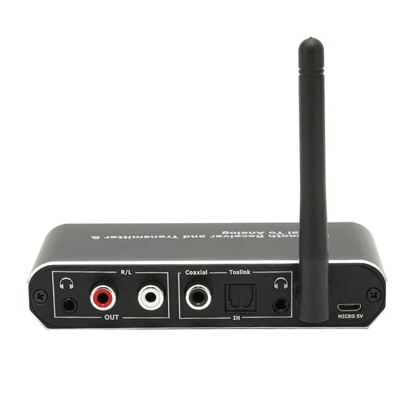 Bærbar Digital Optisk Koaksial til Analog RCA Lydkonverter til Telefoner Tablets TV