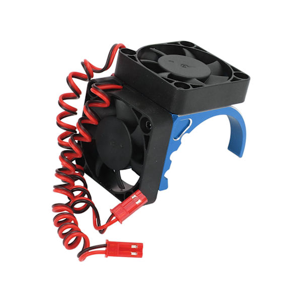 RC Børsteløs Motor Køleplade Dobbelt Køleventilator til 4,2 cm Diameter Motor Blå