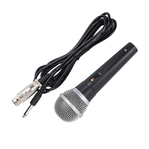 XLR Mikrofon med XLR til 1/4 Tommer Kabel til Scene Karaoke Sangoptagelse