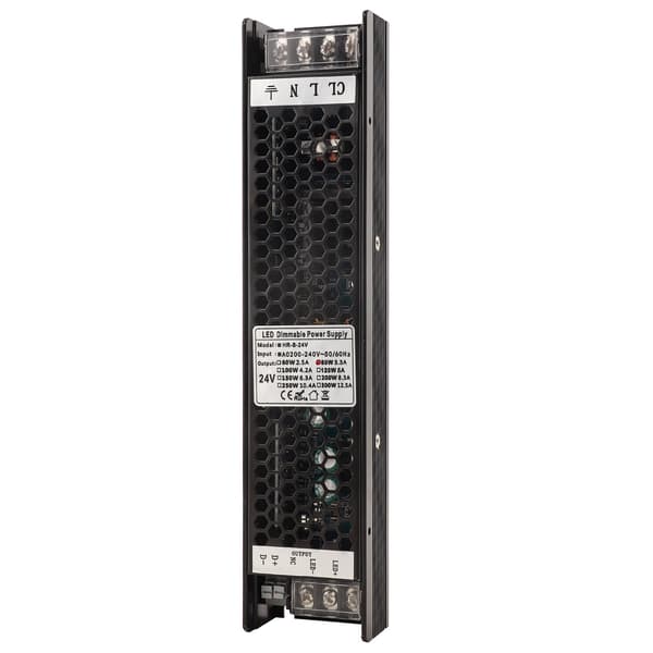 80W Högeffektiv Dimmer Strömförsörjning 24V 3.3A med SCR 0-10V PWM DALI 4 Kontrollmetoder