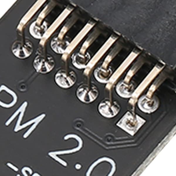 GIGABYTE Moderkort TPM 2.0 Säkerhetsmodul SPI 12Pin Windows 11 Kryptering
