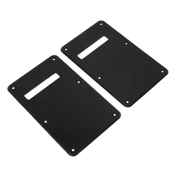 2 st elgitarr bakplatta plektrumskydd musikinstrument delar tillbehör svart