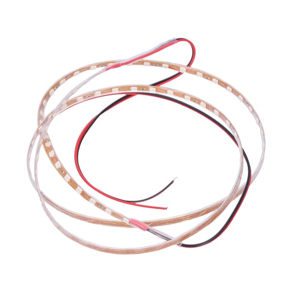90 cm LED-strip 90 Lampechips Rød Ambient Belysning 12V Universal til Bil Motorcykel