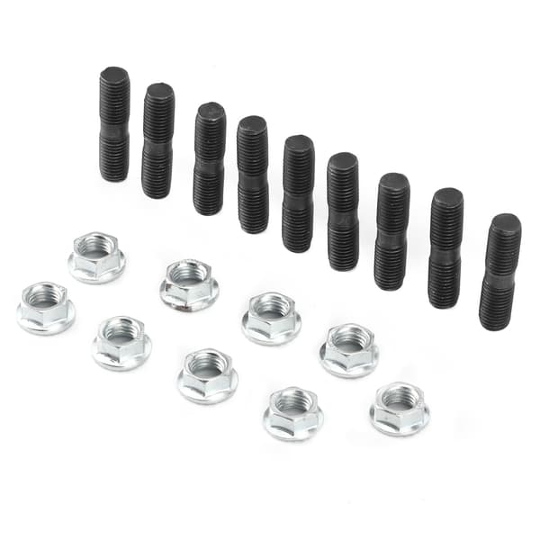 9 stk. M10x1.25 Turbo Studs Låsemuttersett Biltilbehør Passer til Mitsubishi