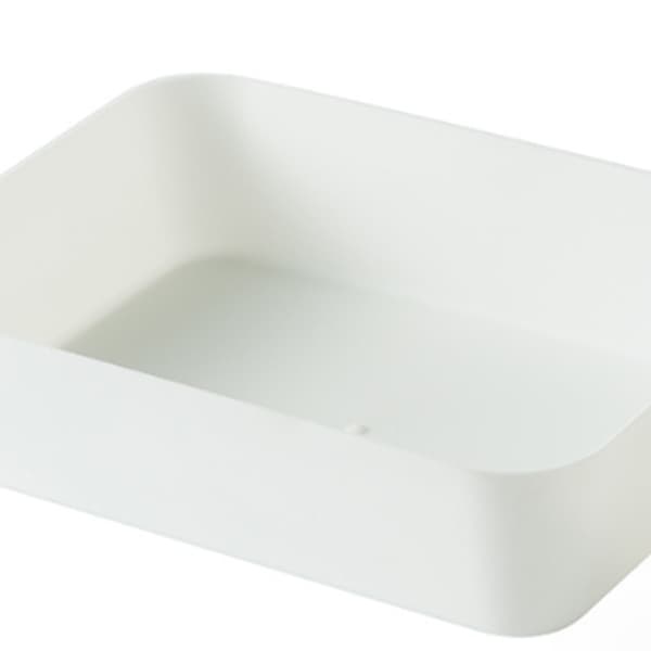 Skrivbordsförvaringslåda Utrymmesbesparande Robust Enkel Design Mångsidig Organizer för Kontor Sovsal Hem