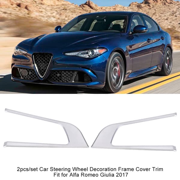 Alfa Romeo Giulia 2017 Rattkåpa Trim 2st Set