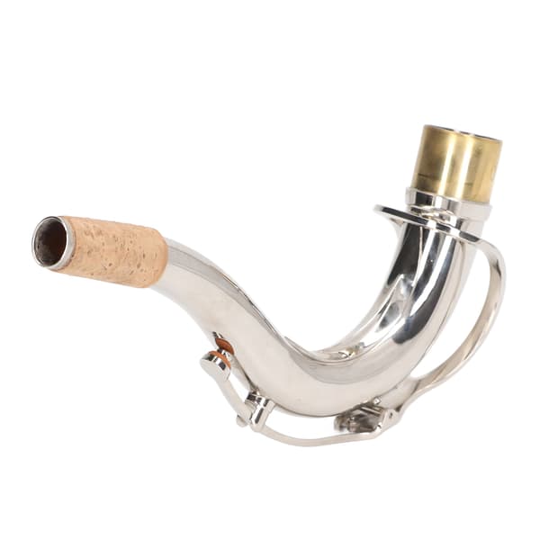 Tenorsaksofon Bøyd Hals Metall Saksofon Albue Hals Blåseinstrument Tilbehør 28mm Diameter