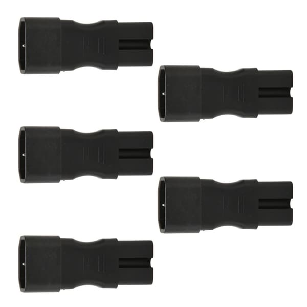 5 STK IEC320 C14 til C15 Strømstikadapter til PDU Chassis Laptop UPS Stik