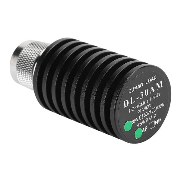 DL-30A Dummy Load Antenne 15W 50Ohm DC-1GHz Koaksial Terminator M-kontakt for 2-veis radiotesting