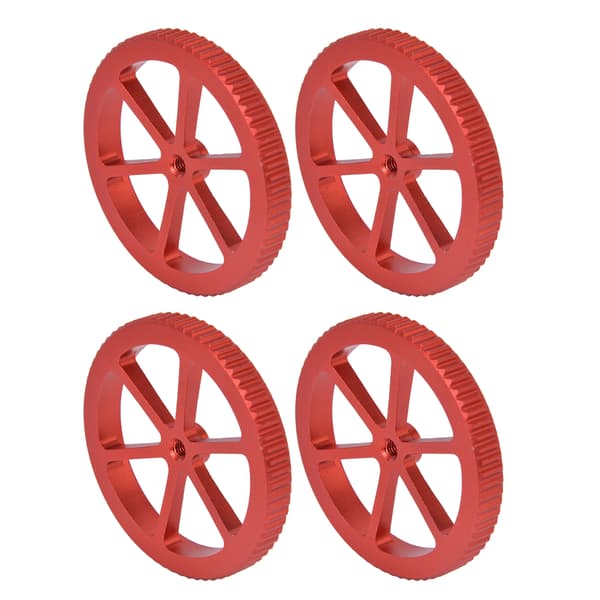 4 stk nivelleringsmutter CR10 aluminiumslegering med fjær 3D-skriver tilbehørssett for Ender 3