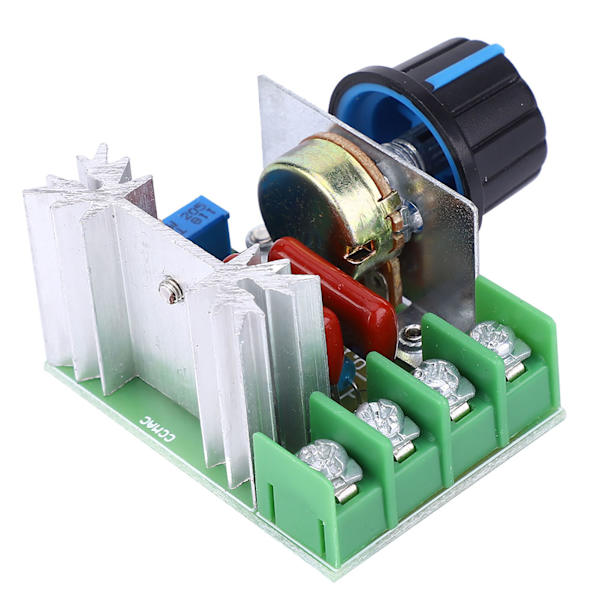 5 stk AC 220V PWM Motorhastighetskontroller 50-220V Variabel hastighet