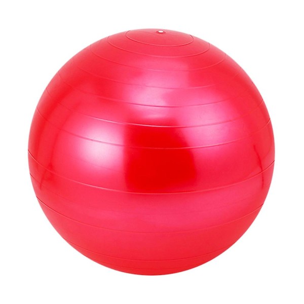 Oppustelig fitnessbold, yogabold til fitness, stabilitetsøvelse Red 65Cm