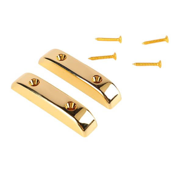 2 st bas tumstöd plast halkfri lättvikt jazzbasgitarr tumfingerstöd GM03 guld