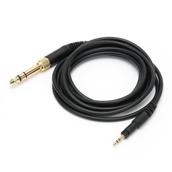 Technica ATH M50X M40X M70X Hodetelefon Lydkabel Erstatning 6,35 mm Adapter