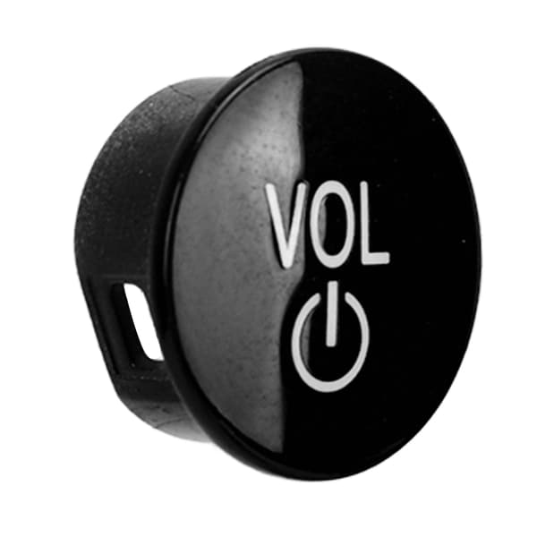 Central Audio Switch Button Bil Lydstyrkekontrol Trykknap Udskiftning til M3 M4 G80 G82 G83 Sort