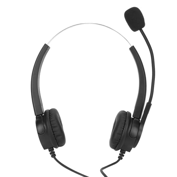 Business Office Fastnettelefon Headset til Fastnet Bordtelefoner VH500D 3.5 Binaural