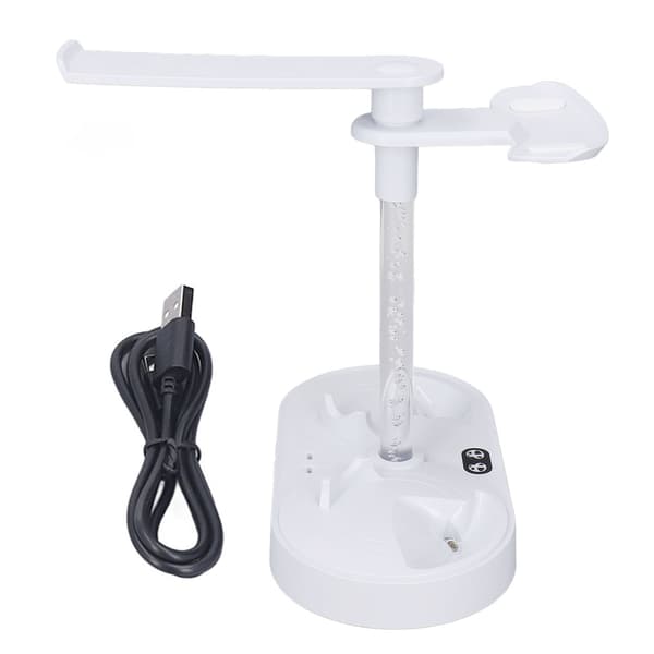 Magnetisk Ladebase LED-lys Hurtiglading USB-portstasjon for PS5-konsoll