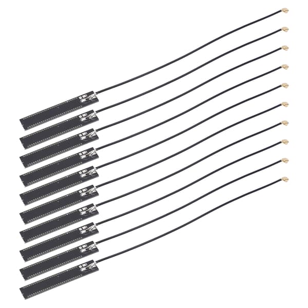 10 stk. 433MHz PCB Antenne 3dBi RG1.13 Lineær Polarisering IPEX Interface Bred Dækning Drone Antenner