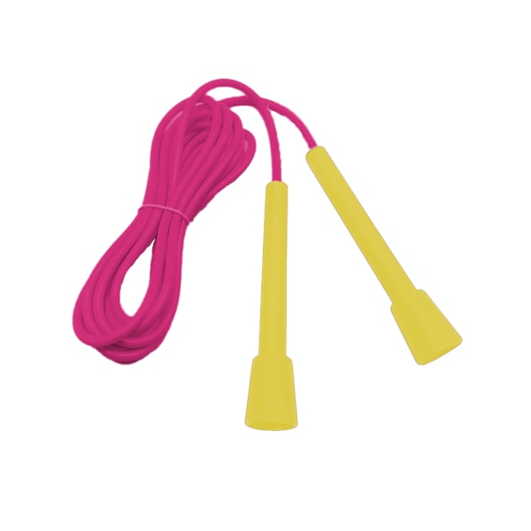 Speed ​​​​Rope - til boksning Fitness - Speed ​​​​Agility yellow pink 115g